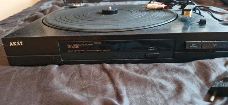 Akai AP-M670 Volautomatische Platenspeler, Audio, Tv en Foto, Platenspelers, Gebruikt, Platenspeler, Akai, Automatisch, Ophalen of Verzenden
