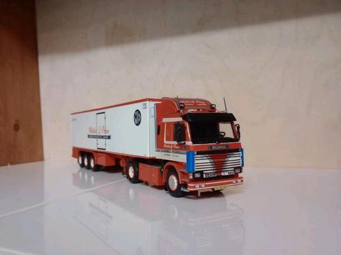Scania 143 koeloplegger Matthias Bram Tekno, Hobby en Vrije tijd, Modelauto's | 1:50, Nieuw, Bus of Vrachtwagen, Tekno, Ophalen of Verzenden