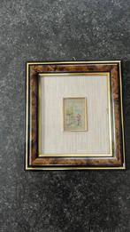 Schilderij op bladgoud, Ophalen