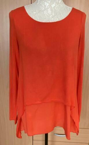 Phase Eight top maat 36 [v], Kleding | Dames, Tops, Nieuw, Maat 36 (S), Oranje, Lange mouw, Ophalen of Verzenden