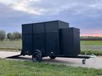 Aanhanger Enkelasser met klep, Auto diversen, Aanhangers en Bagagewagens, Ophalen, Gebruikt