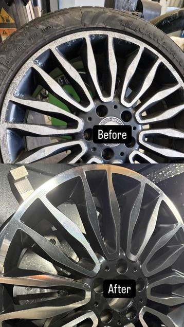 Velgen reparatie/poedercoaten/cnc afdraaien/ontlakken/strale beschikbaar voor biedingen