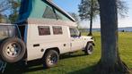Toyota Landcruiser BJ75 camper oldtimer, Auto's, Stof, 4 cilinders, Wit, Particulier