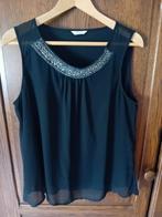 Zwarte Top - Maat XL, Zwart, Maat 46/48 (XL) of groter, Ophalen of Verzenden, Zo goed als nieuw
