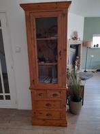 Nette Grenen Kast - 195cm Hoog, Huis en Inrichting, Kasten | Vitrinekasten, Ophalen, 50 tot 100 cm, 25 tot 50 cm, Met deur(en)