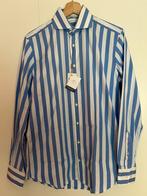 Suitsupply Overhemd Blauw Gestreept Maat 37, Kleding | Heren, Overhemden, Ophalen of Verzenden, Nieuw, Blauw, Halswijdte 38 (S) of kleiner