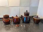 Vintage Villeroy & Boch Koffie / thee potjes met toebehoren., Antiek en Kunst, Antiek | Servies los, Ophalen of Verzenden