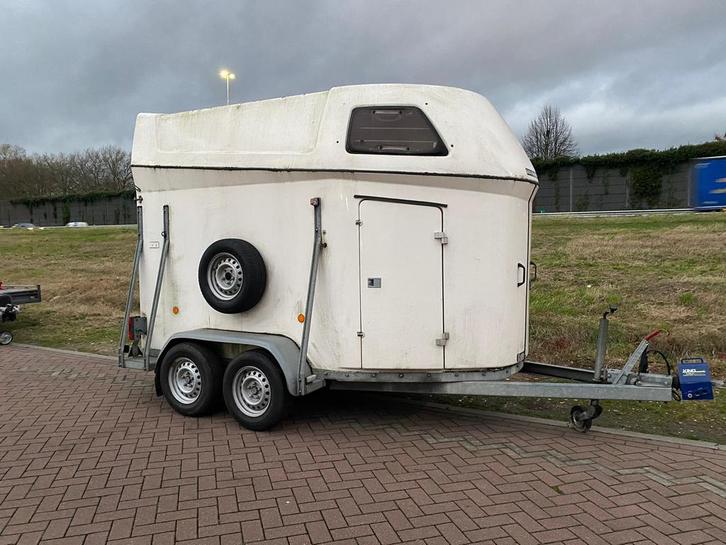 Paardentrailer - Tweedehands, Auto diversen, Aanhangers en Bagagewagens, Gebruikt, Ophalen