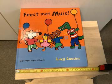 extra groot Boek 4x Feest met Muis verkleedfeest bedtijd beschikbaar voor biedingen