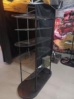 Glazen vitrine c.q. display, Ophalen, Gebruikt, 100 tot 150 cm, Glas