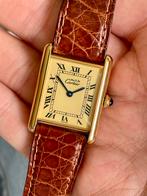 Must de Cartier Tank met doos en papieren, Ophalen of Verzenden, Afstand, Zo goed als nieuw, IOS