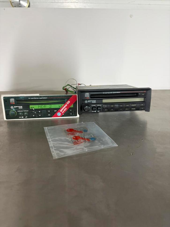 Zeer zeldzame VW gamma CD voor bv vw golf corrado, Auto diversen, Autoradio's, Gebruikt, Ophalen of Verzenden