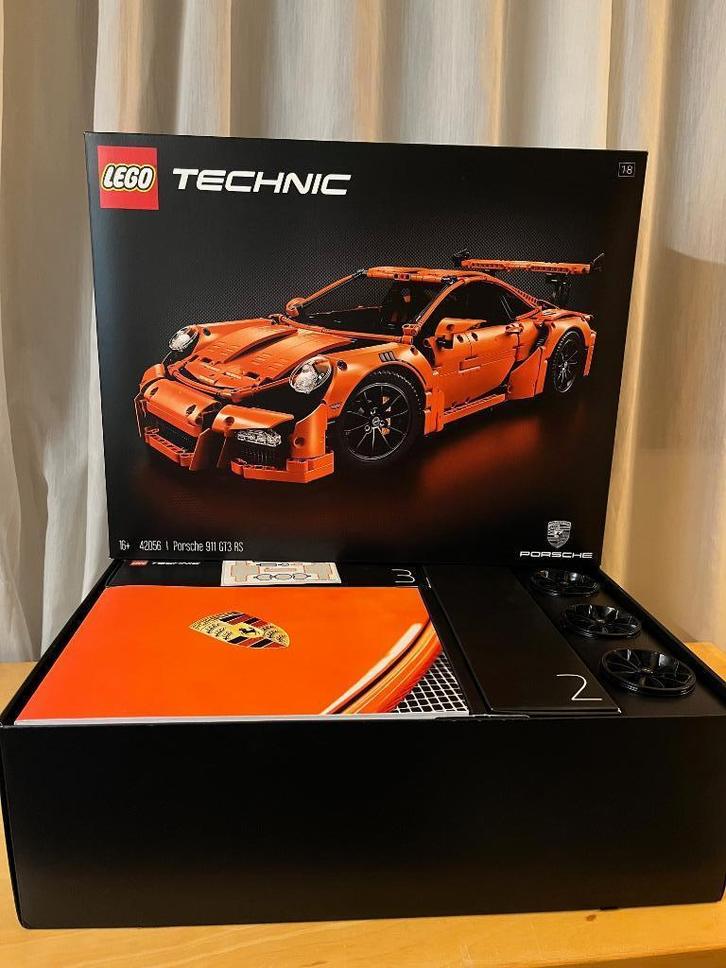 Lego Technic - 42056 - Porsche 911 GT3 RS (2016), Kinderen en Baby's, Speelgoed | Duplo en Lego, Zo goed als nieuw, Lego, Complete set