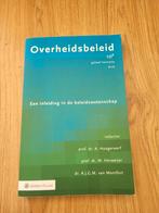 Overheidsbeleid, Ophalen of Verzenden, Zo goed als nieuw, Sociale wetenschap