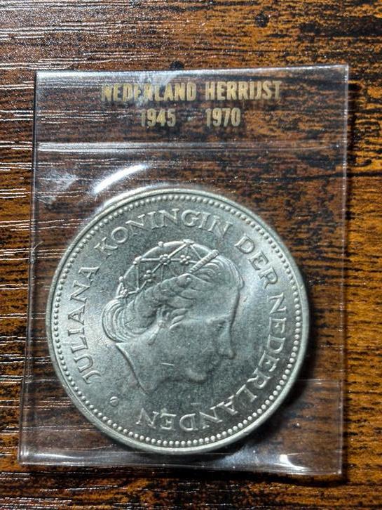 Te koop 10 gulden 1970 prooflike, Ophalen of Verzenden, Koningin Juliana, 10 gulden, Zilver