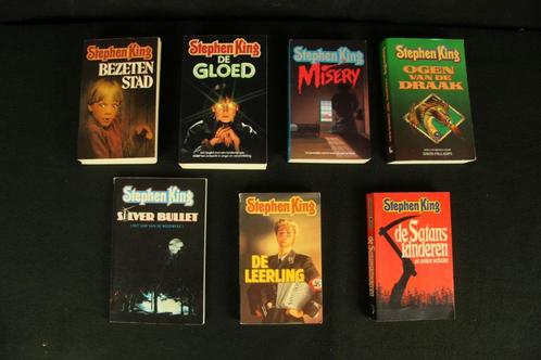 7 Boeken van Stephen King (1985-1988), Boeken, Thrillers, Gelezen, Nederland, Ophalen of Verzenden
