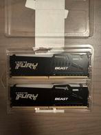 Kingston Fury Beast DDR5 16GB (2x8GB) 6000MHz, Computers en Software, RAM geheugen, 8 GB, Nieuw, Ophalen of Verzenden, Desktop
