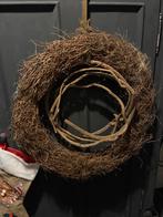 Rustieke Krans van Takken, Huis en Inrichting, Woonaccessoires | Kransen, Ophalen, Zo goed als nieuw