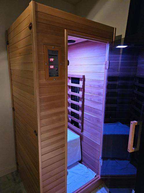 IR Sauna, Sport en Fitness, Sauna, Zo goed als nieuw, Complete sauna, Infrarood, Ophalen