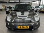 Mini Mini 1.6 Cooper S Park Lane 170pK leer clima cruise con, Auto's, Mini, Voorwielaandrijving, Gebruikt, Zwart, 4 cilinders