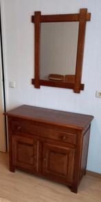 Commode slaapkamer met spiegel. 2 deurtjes en 1 la., Ophalen