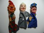 3 oude POPPENKASTPOPPEN, JAN KLAASSEN, KATRIJN, VELDWACHTER, Ophalen of Verzenden