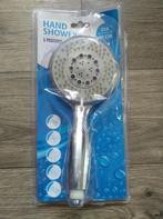 Miomare douchekop, handshower 10 cm met 5 standen, Doe-het-zelf en Verbouw, Sanitair, Douche, Rvs, Gebruikt, Ophalen of Verzenden