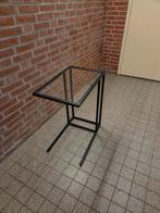 IKEA Laptop Tafel - Bijzettafel, Huis en Inrichting, Tafels | Bijzettafels, Ophalen, Rechthoekig, Glas, Minder dan 55 cm