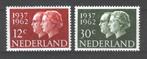 4048 - Nederland nvph 764/765 postfris Zilveren huwelijk Jul, Postzegels en Munten, Postzegels | Nederland, Na 1940, Ophalen of Verzenden