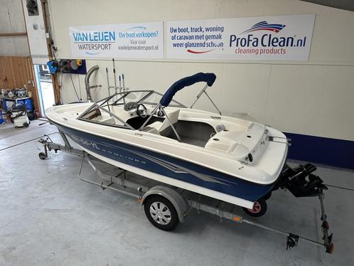 Bayliner 175 Mercruiser 3.0 135PK INCL Trailer ZGAN, Watersport en Boten, Speedboten, Zo goed als nieuw, 3 tot 6 meter, Benzine