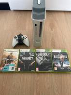 Xbox 360 met controller + populaire games!, Ophalen of Verzenden, Zo goed als nieuw, 60 GB, 360 Arcade of Core