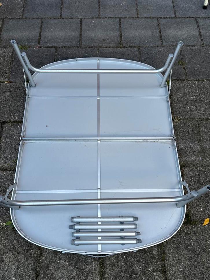 DEFA Campingtafel - Opvouwbaar, Caravans en Kamperen, Kampeermeubelen, Zo goed als nieuw, Campingtafel, Ophalen of Verzenden
