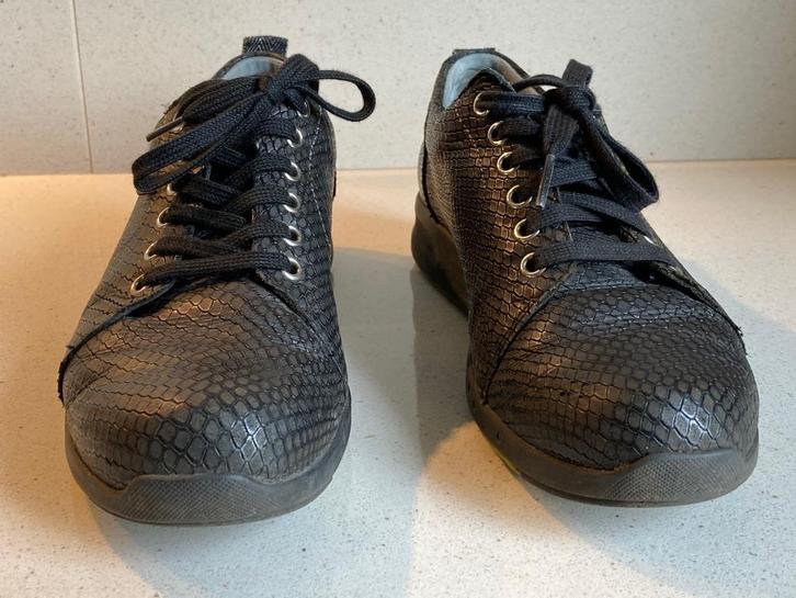 Durea GO zwart maat 38. KOOPJE!, Kleding | Dames, Schoenen, Zo goed als nieuw, Schoenen met lage hakken, Zwart, Ophalen of Verzenden