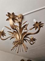 Hans kögl kroonluchter verguld goud kleur met 5 lampen, Ophalen of Verzenden, Zo goed als nieuw