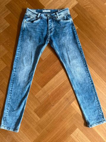Pepe Jeans heren washed jeans zgan blauw mt 31 regular waist beschikbaar voor biedingen