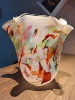 Fidrio vaas rood, groen, roze, wit, Antiek en Kunst, Ophalen