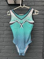 Turn pakje groen, Sport en Fitness, Turnen, Kindermaat 122 t/m 140, Ophalen of Verzenden, Zo goed als nieuw, Turnpak(je)