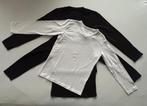 3 .Basic shirts - maat: 134/140 Altijd handig om te hebben, Gebruikt, 3 .Basic shirts, Ophalen of Verzenden, Shirt of Longsleeve