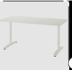 Zit/sta bureau IKEA Bekant (niet elektrisch), Huis en Inrichting, Bureaus, Ophalen, In hoogte verstelbaar, Zo goed als nieuw