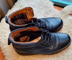 Zwarte leren schoenen Van Lier maat 42, Zwart, Van Lier, Boots, Ophalen of Verzenden