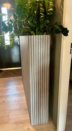 Roomdivider met plantenbakken - 150x120x25 cm, Ophalen, Gebruikt