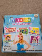 Telekids 5 in 1 Spelletjesdoos, Hobby en Vrije tijd, Vijf spelers of meer, NN King, Ophalen of Verzenden, Zo goed als nieuw