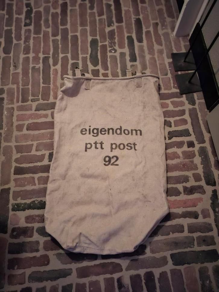 Stoere PTT Postzak - Eigendom PTT Post 92, Verzamelen, Overige Verzamelen, Gebruikt, Ophalen of Verzenden