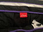 s.Oliver Zwarte Broek # Maat 40, Maat 38/40 (M), Zwart, Ophalen of Verzenden, Driekwart