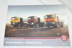 2x Tatra Phoenix Kipper brochures folders met DAF CF cabine, Ophalen of Verzenden, Zo goed als nieuw, Overige merken