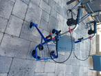 1 blauwe rollator inklapbaar i z,g,st, Diversen, Rollators, Ophalen, Opvouwbaar, Zo goed als nieuw