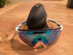 Oakley Encoder wit/blauw met oobergkoken en doekje, Gebruikt, Blauw, Ophalen of Verzenden, Oakley