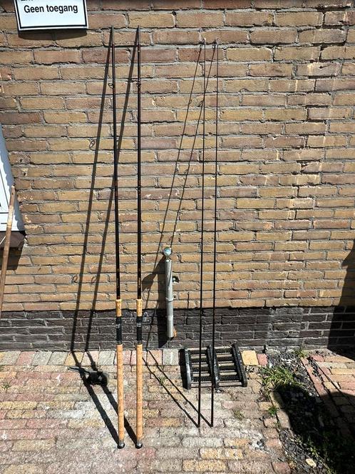 Century hengels  jaren 90 2 stuks 12 ft 2,1/4 LB, Watersport en Boten, Hengelsport | Karpervissen, Gebruikt, Werphengel, Ophalen of Verzenden