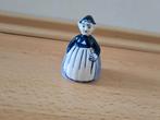 Peper en zoutstel delfts blauw vrouw meisje breekbaar zout, Antiek en Kunst, Ophalen of Verzenden