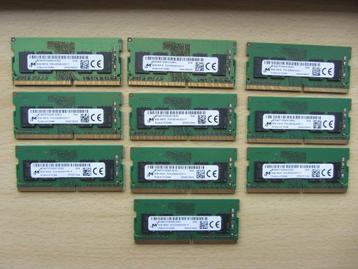 10x Micron 8GB PC4-25600 DDR4-3200MHz non-ECC Unbuffered  beschikbaar voor biedingen